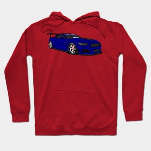 MUSTANG WIDEBODY NAVY Hoodie